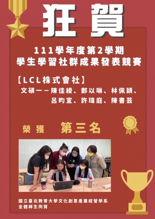 學習社群成果發表圖片