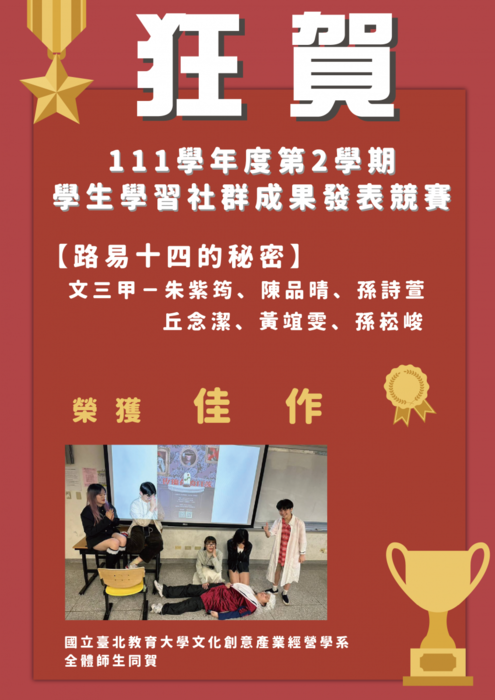 學習社群成果發表圖片